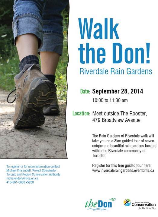 Rain Gardens of Riverdale Walk Poster